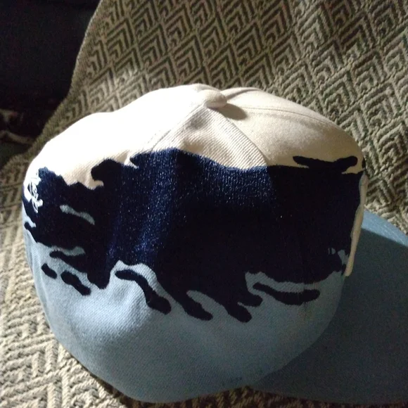 Mitchell & Ness UNC Tar Heels White and Blue Snapback Hat READ* - Picture 6 of 11